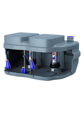 4elementsКанализационная установка с баком на 550л Pedrollo SAR 550-VXm 15/35 1.1kW