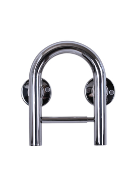 Поручень для доступа к туалету с держателем для туалетной бумаги Uwe хром