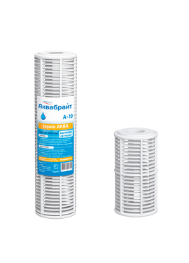 4elementsКартридж для мех.очистки воды 10'' (пластик. сетка) Aquabright