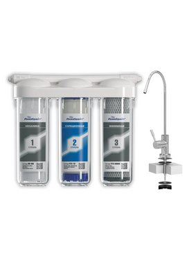 Фильтр под кухонную мойку - 3 ступени очистки АБФ-ТРИА - СТАНДАРТ Aquabright