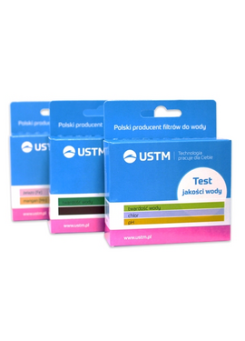 Тестер  для проверки жесткости , рН и содержания хлора в воде USTM