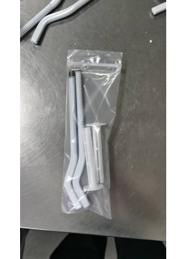 Кронштейны для монтажа радиаторов Calvetto 7*170mm Белые (пара)