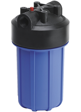 Фильтр голубой Big Blue (колба) 10'', 1''  (пластик. резьба, 2 O-ring) USTM