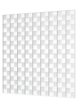 4elementsПотолочная вытяжная вентиляционная решетка Mistral Fusion 60x6 White