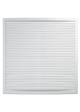 4elementsВытяжная вентиляционная решетка из АБС-пластика Mistral 34х34 White