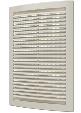 4elementsGrila pentru ventilatie din ABS-plastic Era 18o25 Ivory