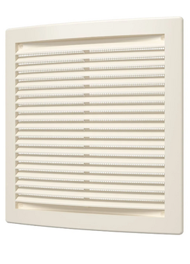 4elementsВытяжная вентиляционная решетка из АБС-пластика Mistral 20х20 Ivory