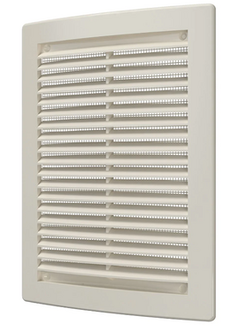 4elementsВытяжная вентиляционная решетка из АБС-пластика Mistral 20х30 Ivory