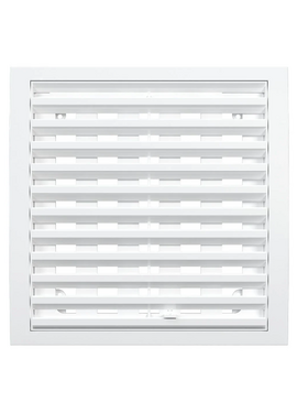 4elementsРегулируемая вытяжная вентиляционная решетка Mistral 20x20 White