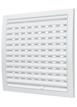 4elementsРегулируемая вытяжная вентиляционная решетка Mistral 25х25 White