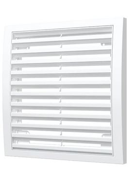 4elementsGrila pentru ventilatie din ABS-plastic Era 22o22 White