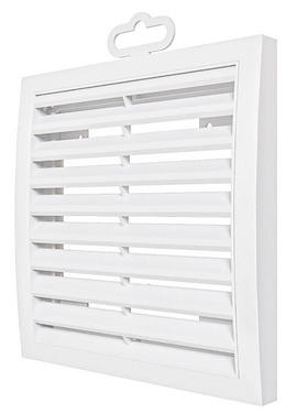 Вытяжная вентиляционная решетка из АБС-пластика Mistral 15х15 White