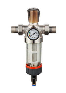 Фильтр самопромывной для воды с регулятором KUBBER 3/4' SS8010