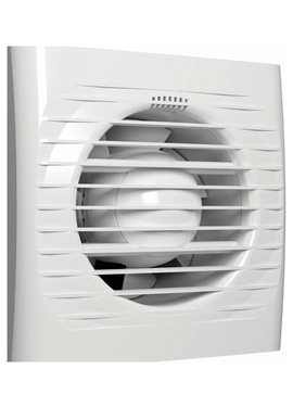 4elementsОсевой вытяжной вентилятор с обратным клапаном Auramax Optima 4C D100 White