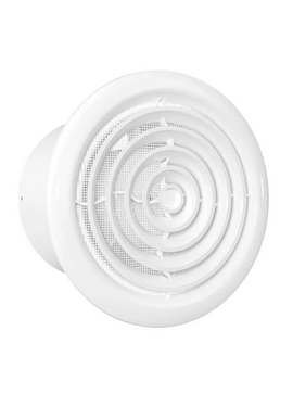 4elementsVentilator de evacuare axial pentru tavan cu plasa Auramax RF 4S D100 White