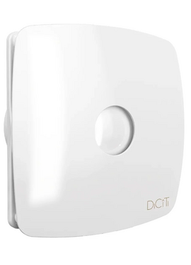 4elementsОсевой вытяжной вентилятор с обратным клапаном DICITI RIO 5C D125 White