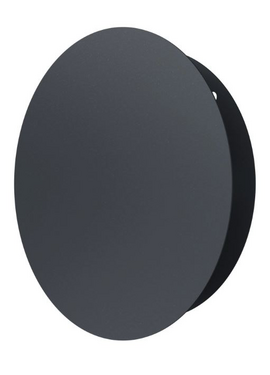 Решетка круглая вентиляционная RVM Gray D.140 сетка разъемная на магнитах  окраш сталь Promistral