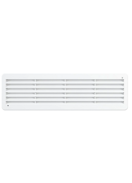 4elementsДверная переточная решетка двухсторонняя Aluvent 4513RD 45х13 White