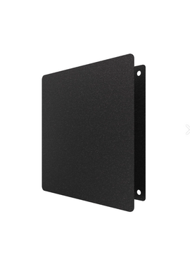 Решетка вентиляционная RVM Black 140х140 сетка разъемная на магнитах  окраш сталь Promistral