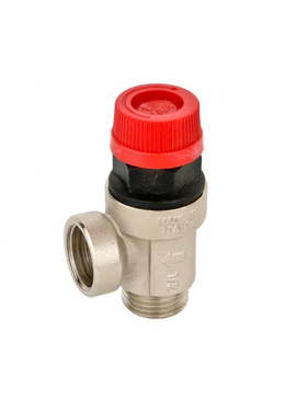 4elementsКлапан предохранит.2,5 Бар 1/2 FM Tiemme