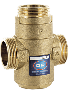 4elementsТермостатич. антиконденсатн. клапан 1М  60C, KVs 7 OR