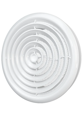 4elementsДиффузор приточно-вытяжной со стопорным кольцом и фланцем Mistral 12,5DK D125