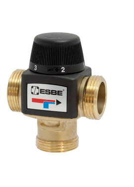VTA 372 Термостат. смесительный клапан 20-55°C, Kvs= 3.4, G1' M ESBE (multupack)