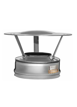 4elementsОголовок для дымохода Ferrum D130x200 (0,5мм)