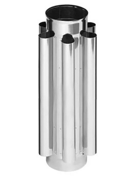 4elementsДымоход-конвектор Ferrum D115 (0,8 мм)