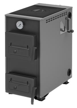 Твердотопливный котел 10 кВт Теплодар Куппер ПРАКТИК-10 В