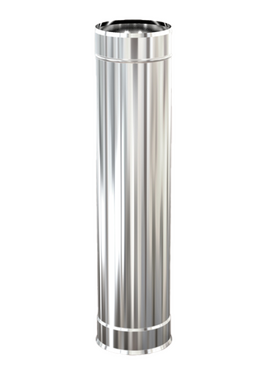 4elementsОдностенный дымоход 0,5м Теплодар D200 (0,5мм)