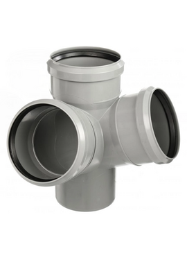 Крестовина двух плоскостная 110/110/110 угол 67° HTED Valsir