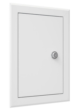 Люк ревизионный металлический с замком 20х30 Mistral