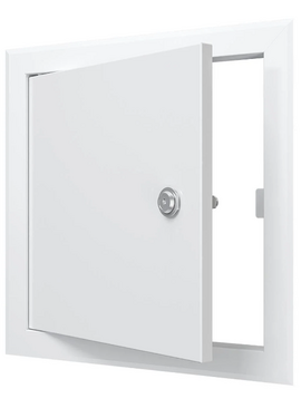 Люк ревизионный металлический с замком 30х30 Mistral