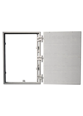 Люк стальной сдв. с нажимным замком 500х500