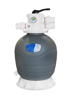 Фильтр песочный для бассейна KUBBER NEP650; 15m3/h, с верхним клапаном 1,5"/50мм с зажимом