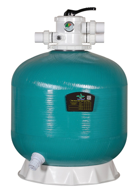 Фильтр песочный для бассейна KUBBER EPW700; 19m3/h, с верхним клапаном 1,5"/50мм с зажимом