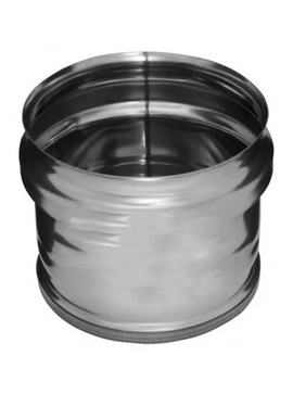 4elementsЗаглушка внешняя для дымохода нижняя Ferrum D150 (0,5мм)