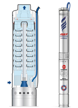4elementsPompă submersibilă Pedrollo 4SRm 6/17-S-PD 2,2 kW