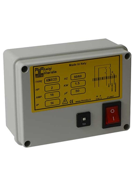 4elementsStarter ADM-B 1/23 (0.75kW, 1HP, 230V, 35µF, 8A) Luigi Floridia