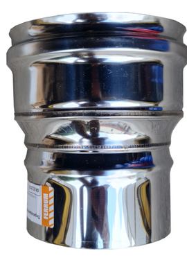 Переходник МП для дымохода Ferrum D200М-180П (0,8мм)