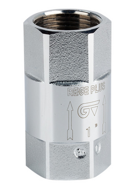 Обратный клапан хромированный 1 1/4" PN 18 REGE PLUS Genebre