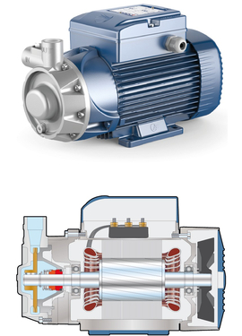 Вихревой насос Pedrollo PQ3000 MF 2,2 kW