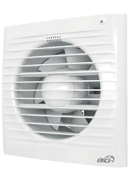 Осевой вытяжной вентилятор с обратным клапаном ERA 5C D125 White