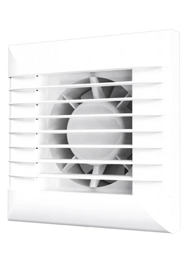 4elementsVentilator de evacuare axial cu jaluzele ERA EURO 4A D100 White
