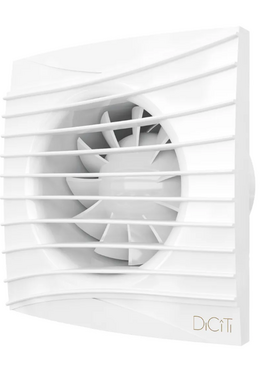 4elementsVentilator evacuare axial cu supapa DICITI SILENT 4C TURBO D100 White