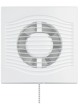 4elementsVentilator evacuare axial cu senzor, supapa si intrerupator DICITI SLIM 4C MRH-02 White