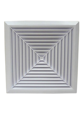 4elementsGrila pentru ventilatie cu plasa Hardi 06100 28x28 D250 White