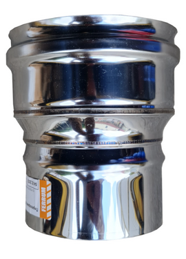 Переходник МП для дымохода Ferrum D120М-130П (0,5мм)