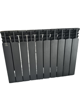 Биметаллический радиатор KUBBER KUB-500B/100 Black